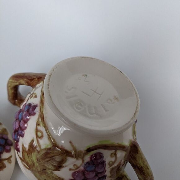 Copy - Vintage sugar bowl with grapes - Picture 7 of 7